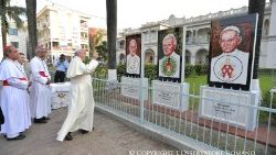 ഫ്രാൻസിസ് പാപ്പായുടെ അപ്പസ്തോലികയാത്രയിൽനിന്നുള്ള ഒരു ദൃശ്യം