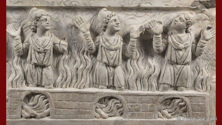 Fragment i një sarkofagu, 300-330