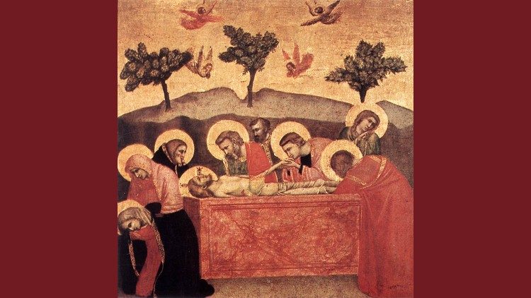 La sepoltura di Gesù, Santi Giuseppe d’Arimatea e Nicodemo, Giotto